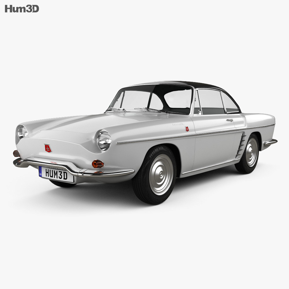 Renault Floride 1962 3D 모델 