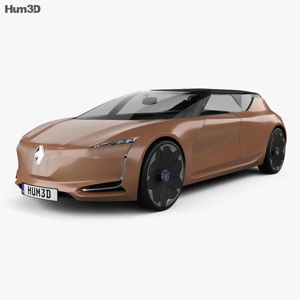 Renault Symbioz 概念 2017 3Dモデル