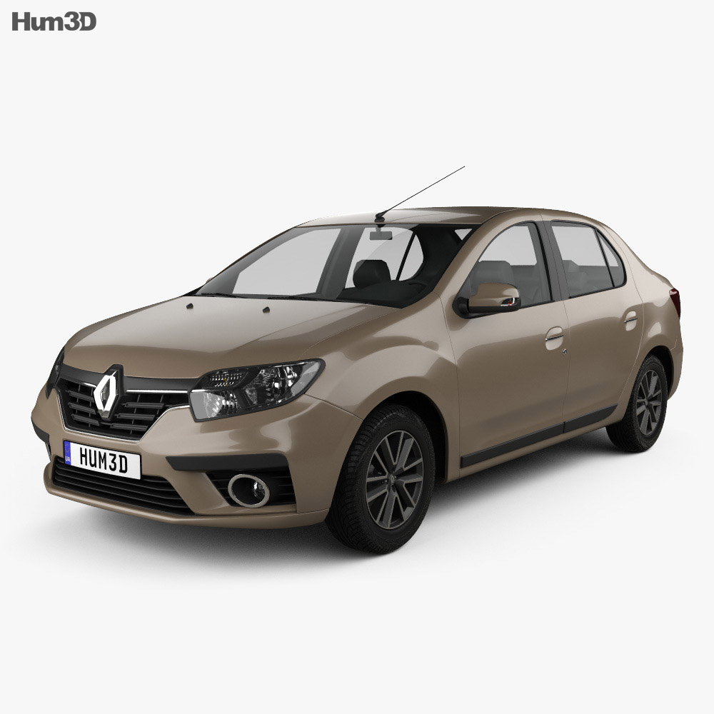 Renault Symbol 2015 3D 모델 