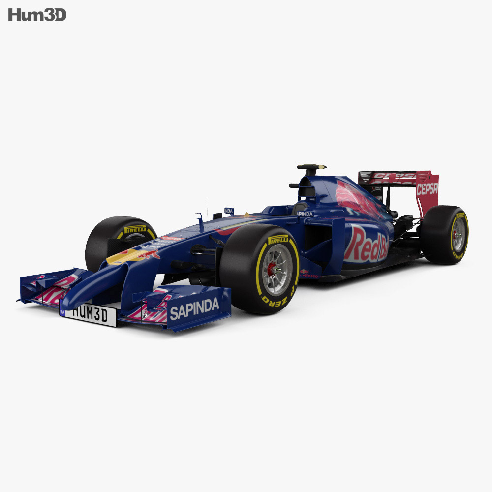 Toro Rosso STR9 2014 3D модель