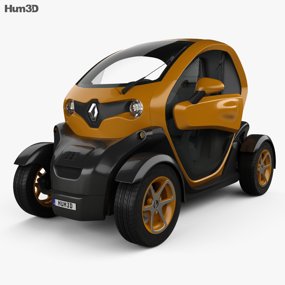 Renault Twizy ZE Cargo 2016 3D модель