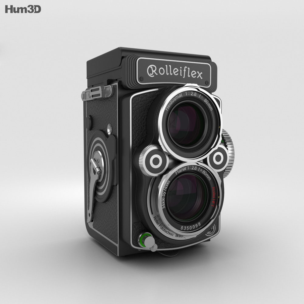 Rolleiflex 2.8 FX Modello 3D