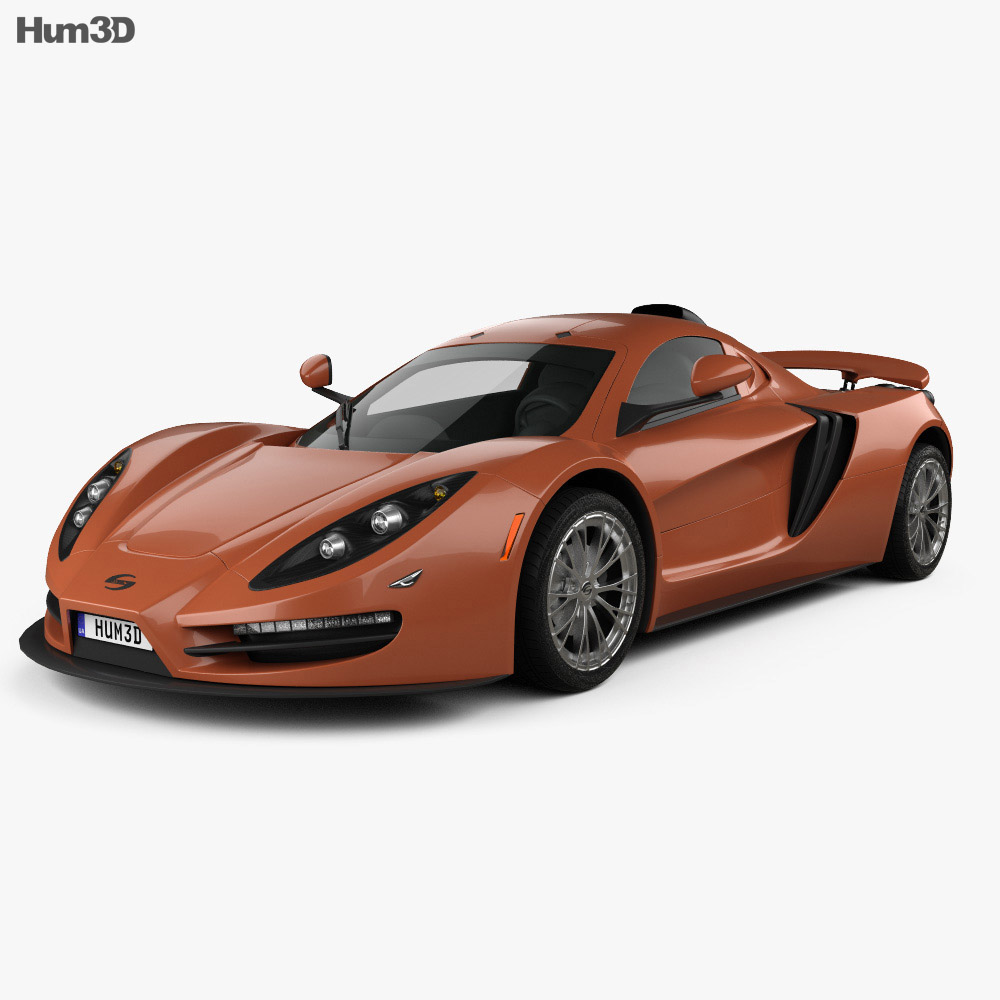 SIN CAR R1 2016 3Dモデル