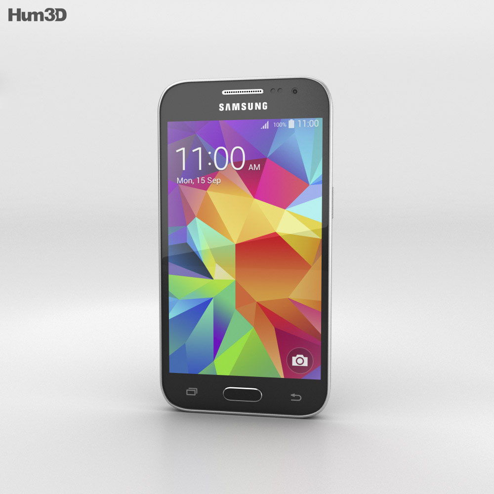 Samsung Galaxy Core Prime Noir Modèle 3d