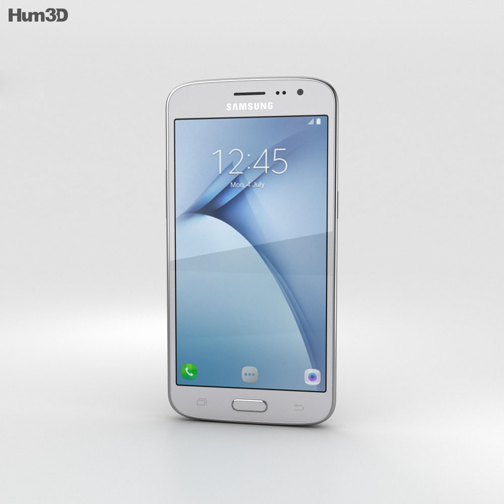 Samsung Galaxy J2 (2016) Silver 3D 모델 