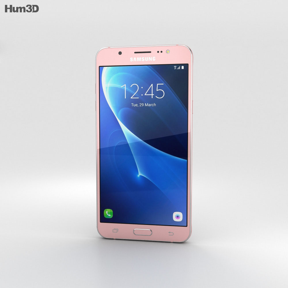 Samsung Galaxy J7 (2016) Rose Gold 3D模型