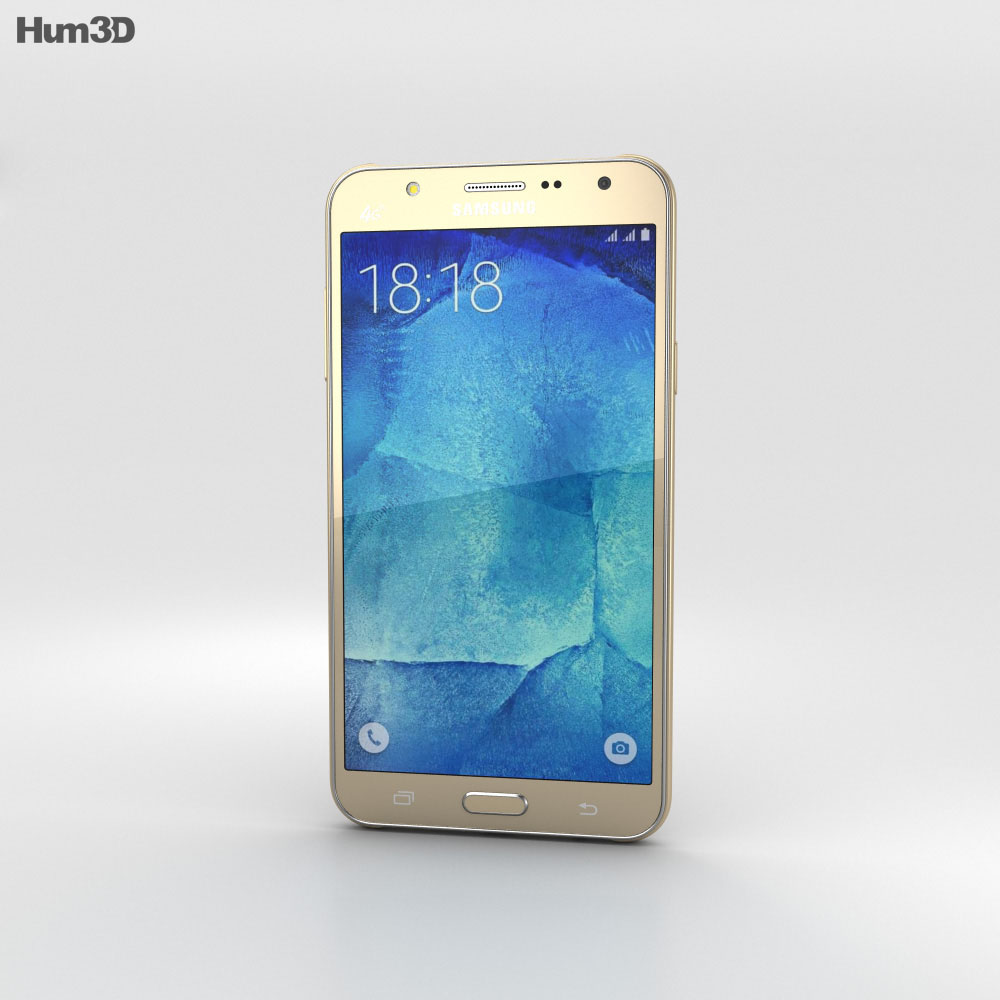 Samsung Galaxy J7 Gold 3D模型