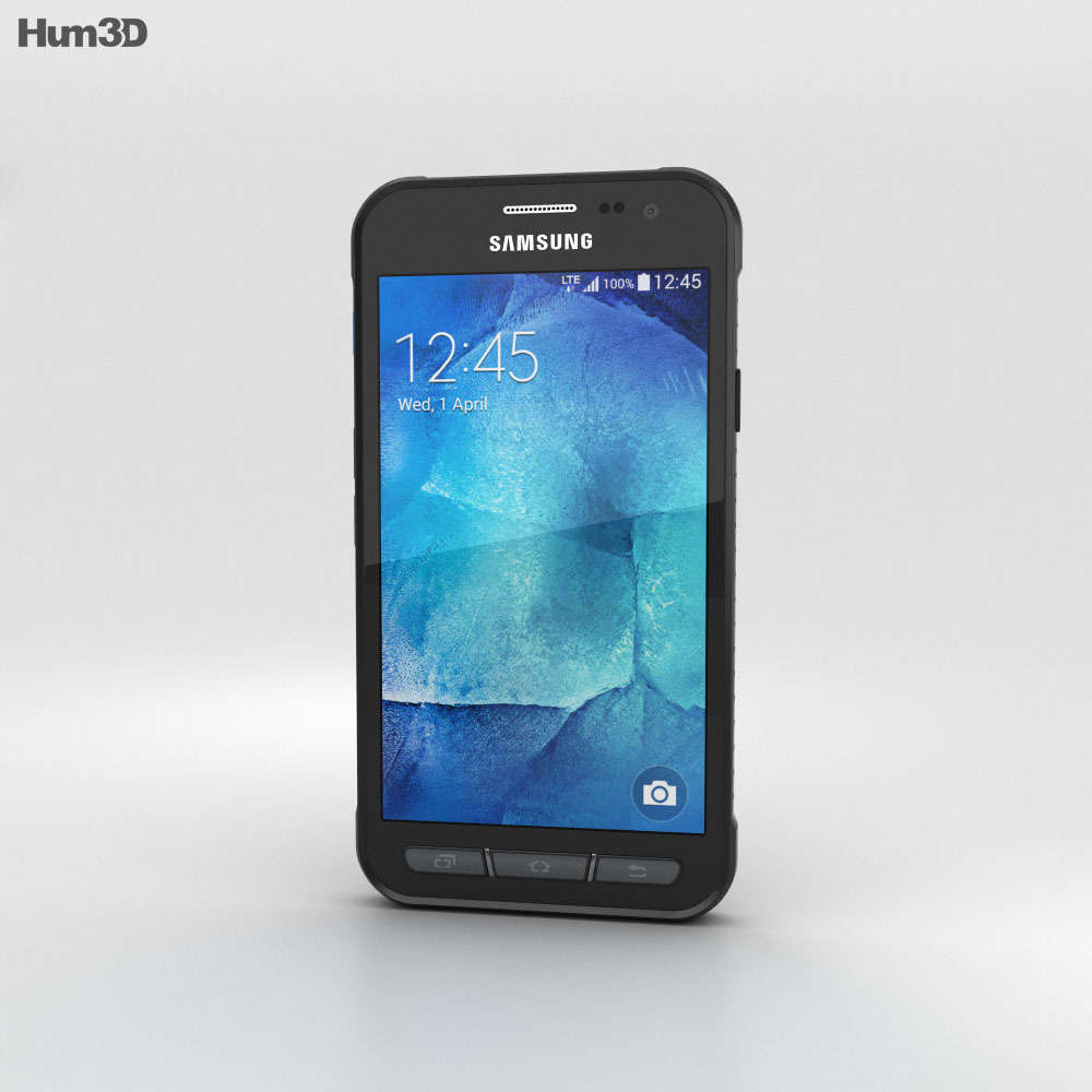Samsung Galaxy Xcover 3 Gray 3d model