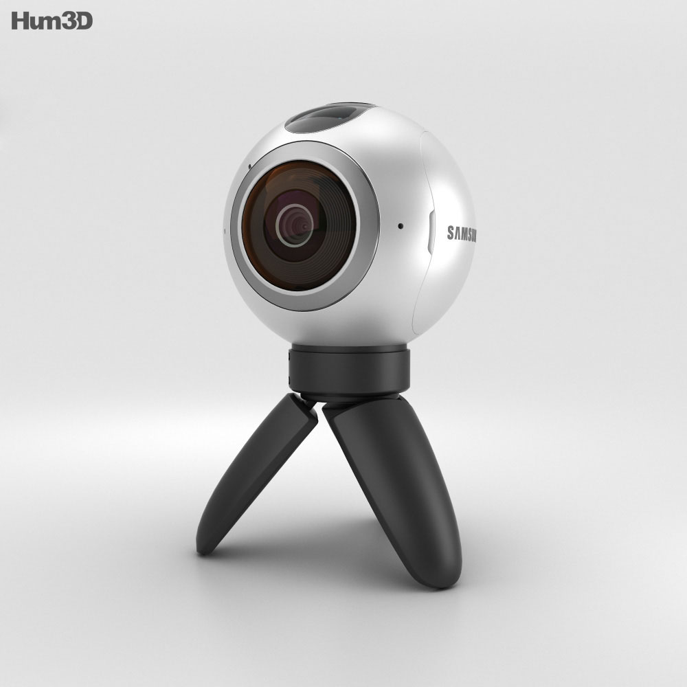 Samsung Gear 360 Camera 3D 모델 