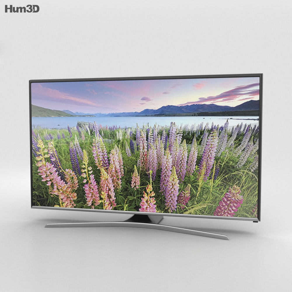 Samsung LED J550D Smart TV 3D模型