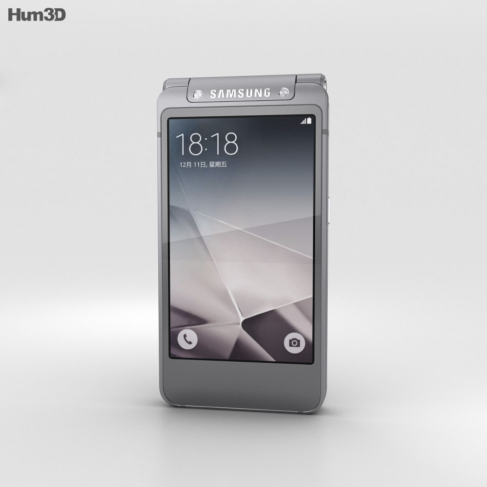 Samsung W2016 Gray 3D模型
