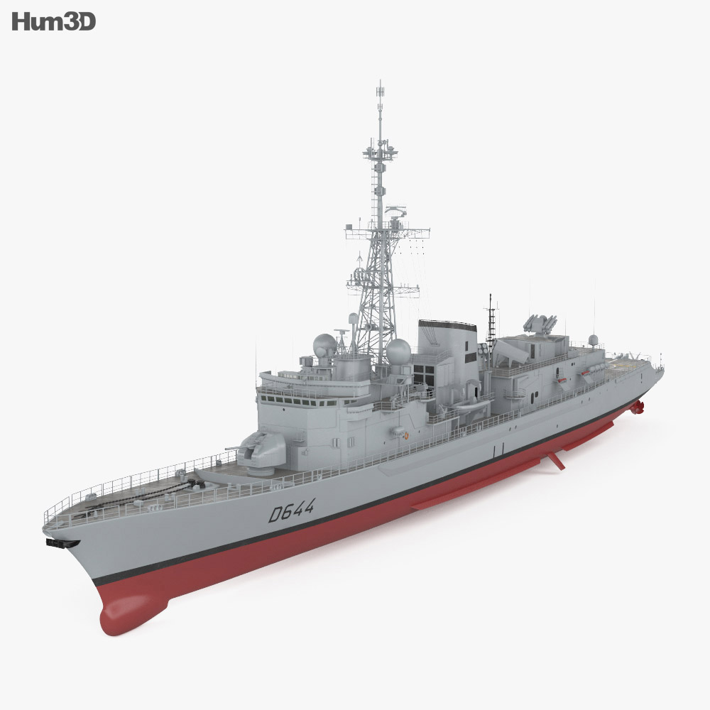 Georges Leygues-class Fragata Modelo 3D