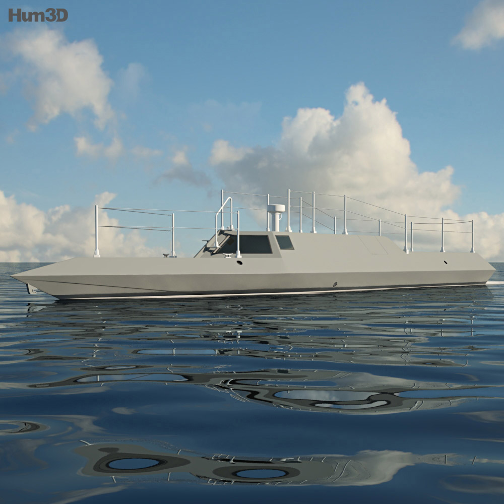 SEALION I Surface Vessel 3D模型