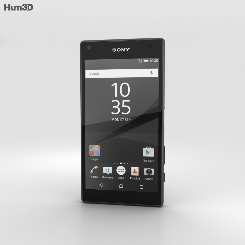 Sony Xperia Z5 Compact Graphite Black Modèle 3d
