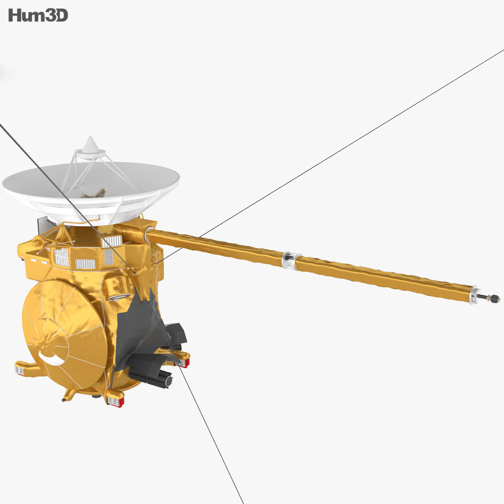Cassini-Huygens 3D-Modell