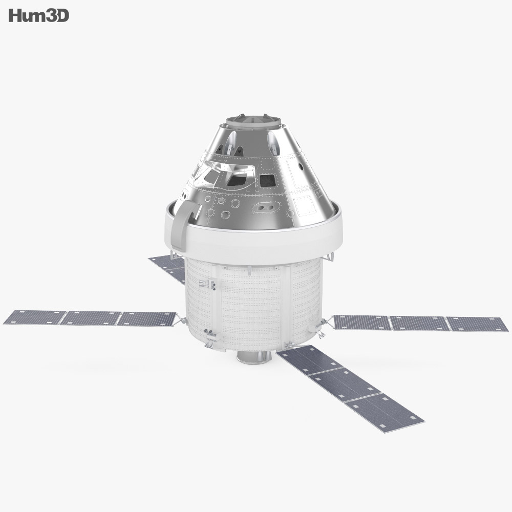 Orion Raumschiff 3D-Modell