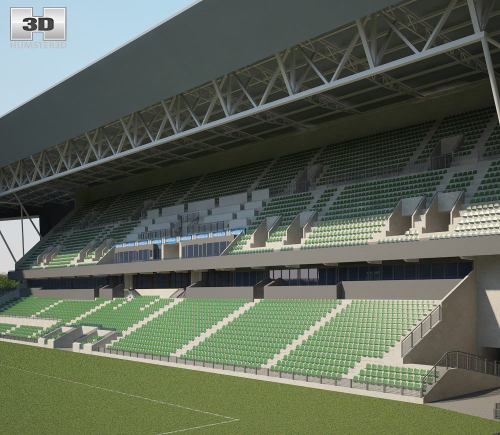 Stade Geoffroy-Guichard Modelo 3d