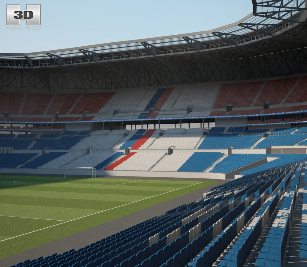 Groupama Stadium 3D-Modell