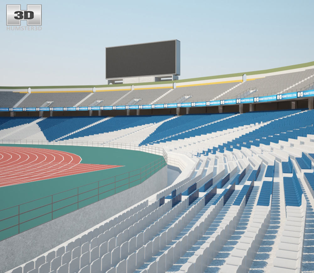 Azadi Stadium 3d model