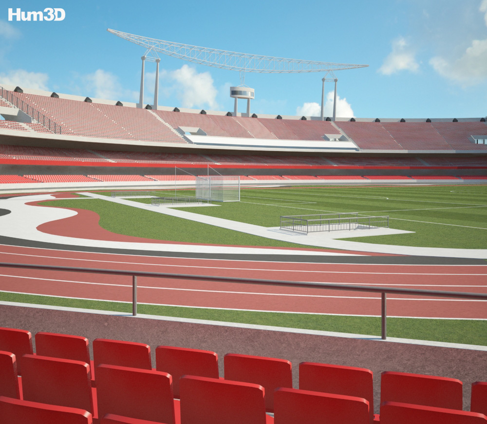 Стадион Морумби 3D модель