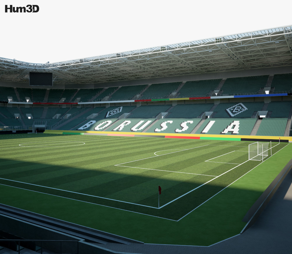 Borussia Park Modelo 3D