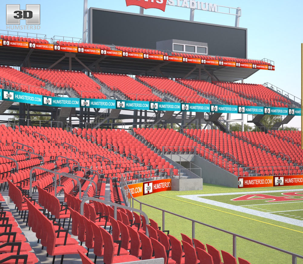 Levi's Stadium 3d model