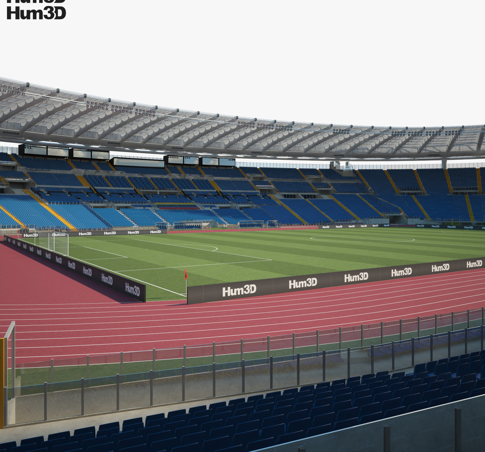 Estadio Olímpico de Roma Modelo 3D