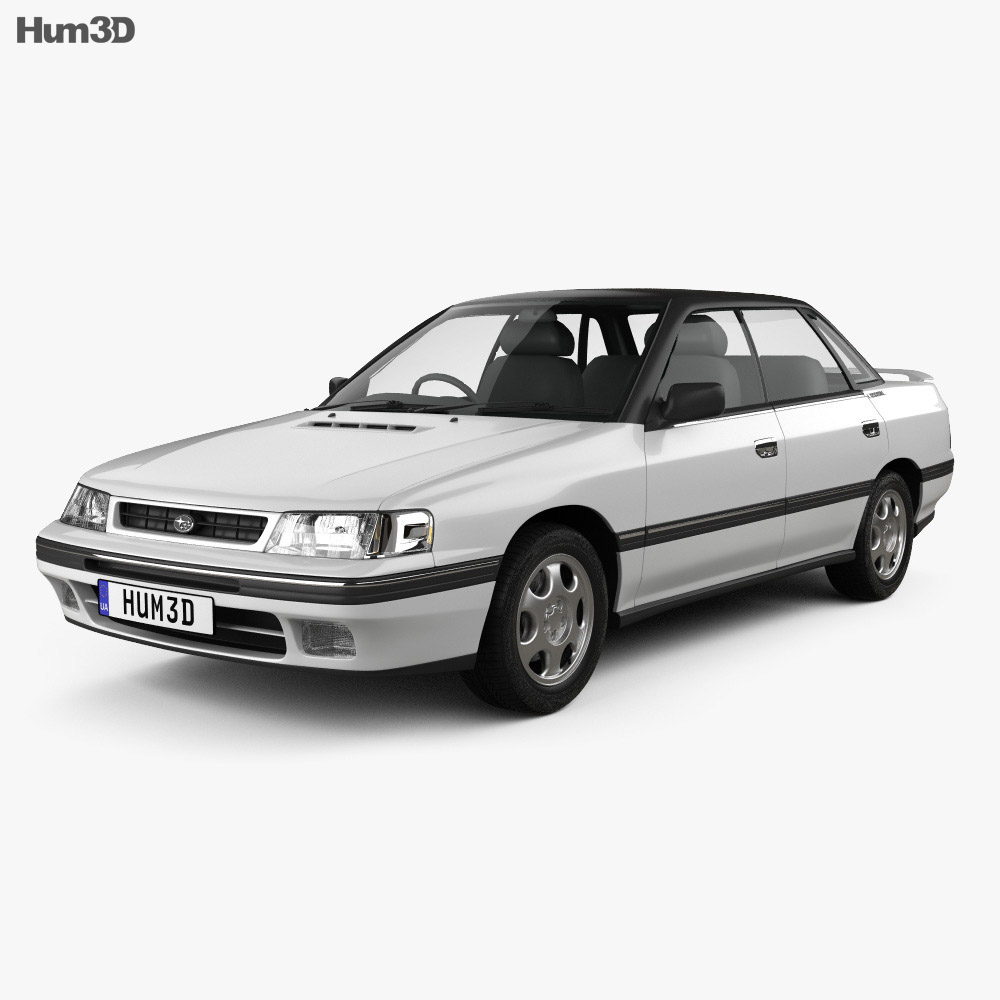 Subaru Legacy 1993 3D 모델 