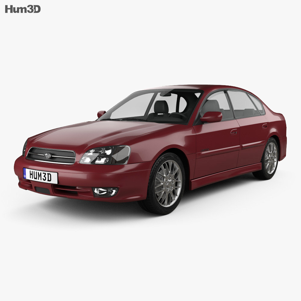 Subaru Legacy 2003 3D модель