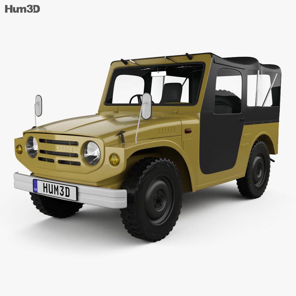Suzuki Jimny 1970 3D-Modell