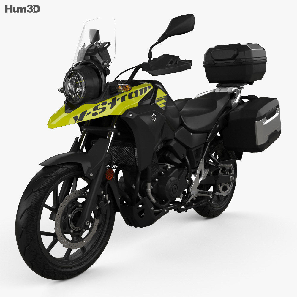 Suzuki V-Strom 250 2017 3D модель