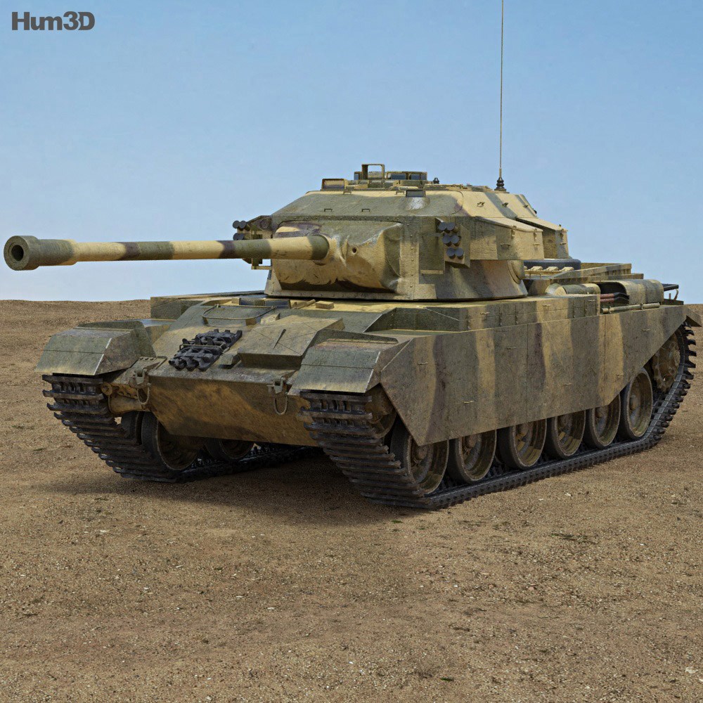 Центуріон танк 3D модель