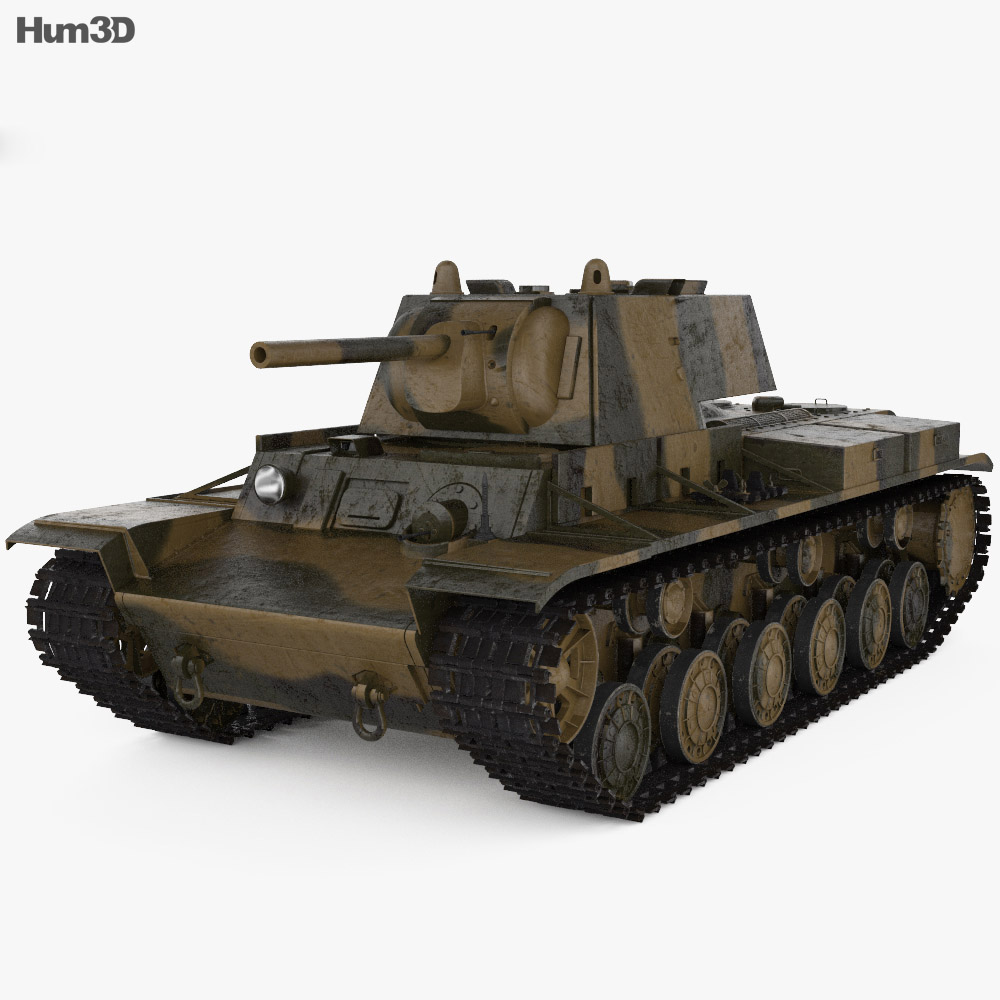 KV-1 3Dモデル