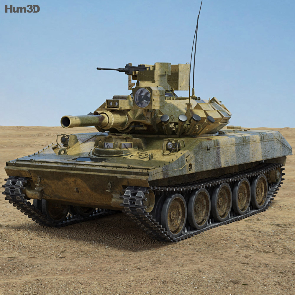M551 Sheridan 3D模型