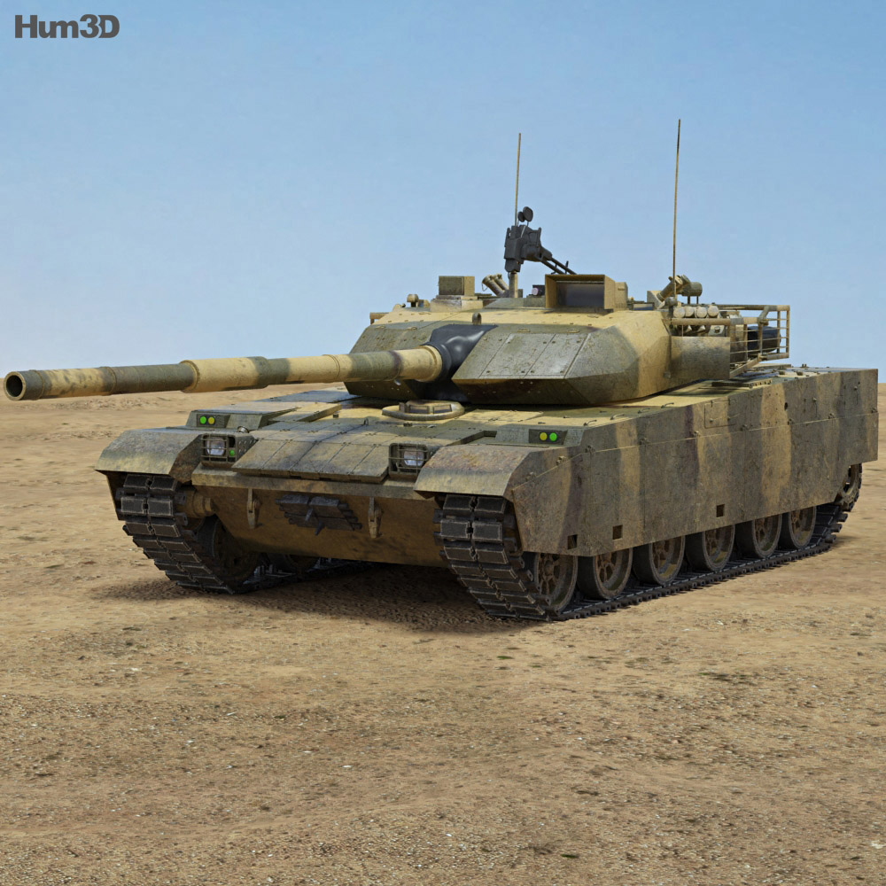VT-4 (MBT-3000) Tank Modèle 3d