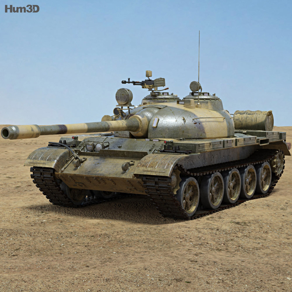 T-55 Modello 3D