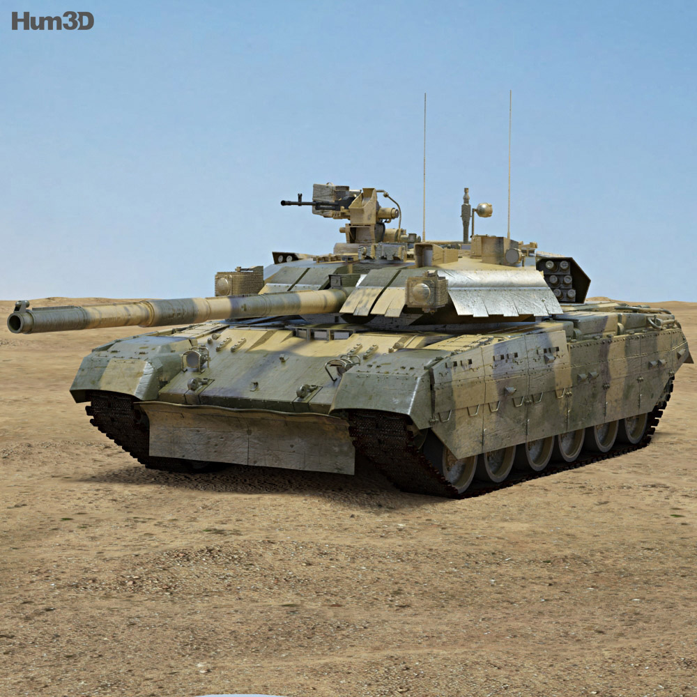 Т-84U Оплот 3D модель