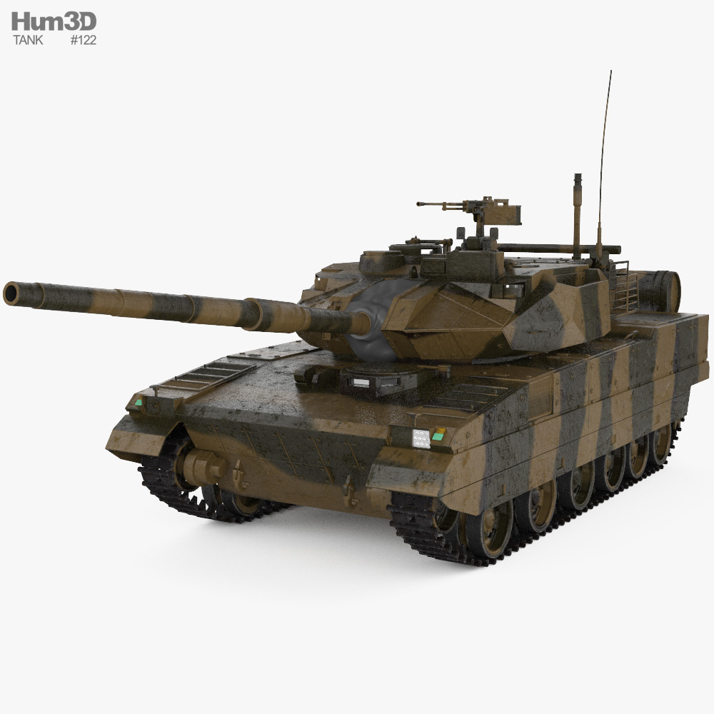 Type 15 Light Tank Modello 3D