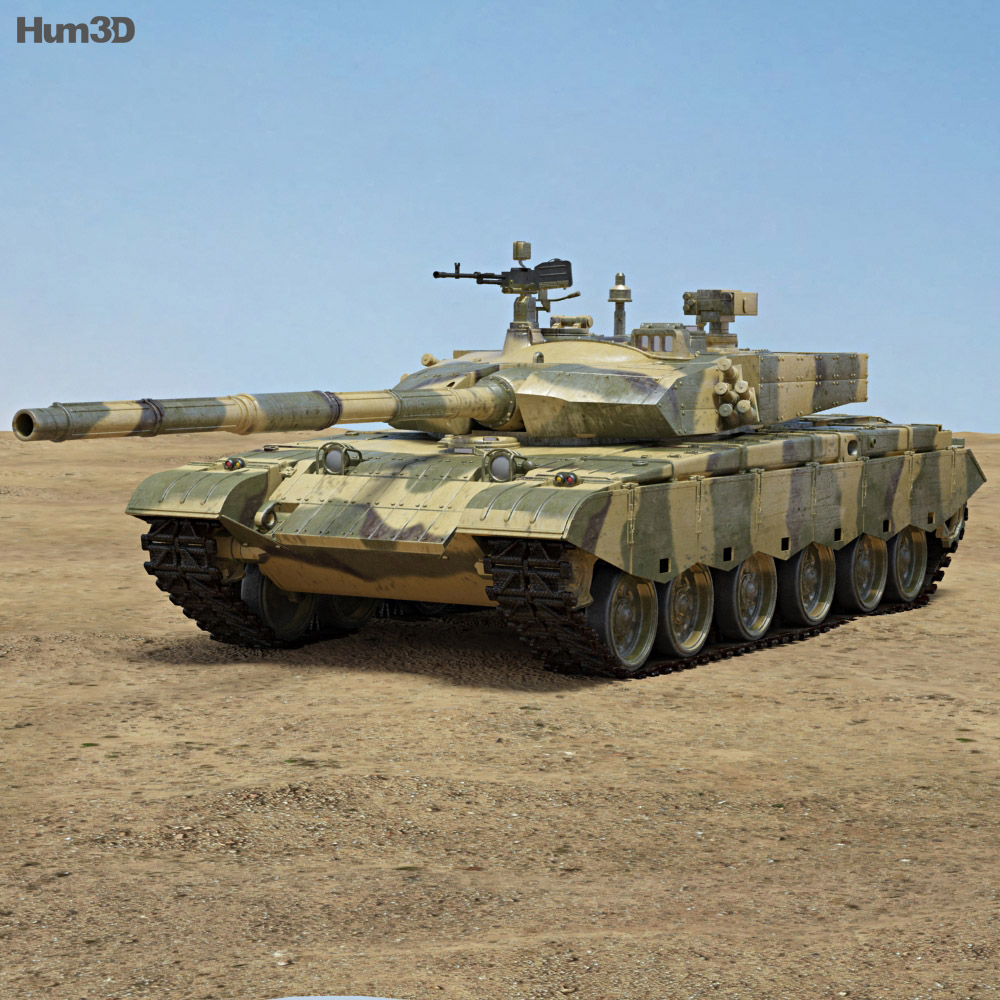 Type 99 Tank Modelo 3d