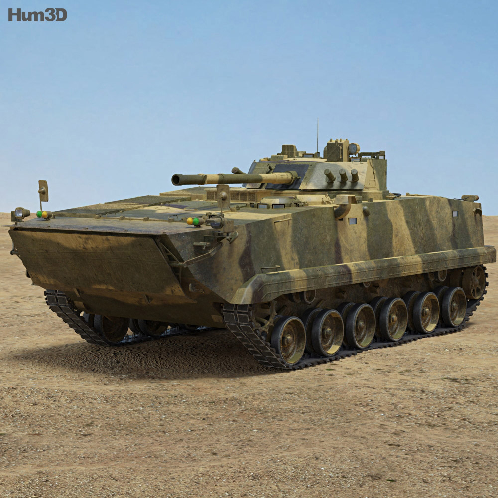 ZBD-04步兵战车 3D模型