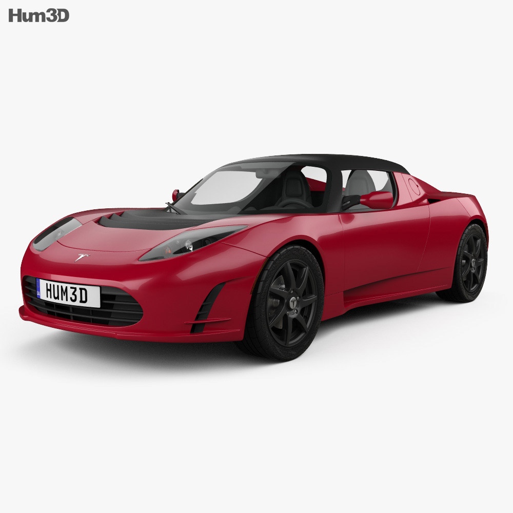 Tesla Roadster 2014 Modelo 3D