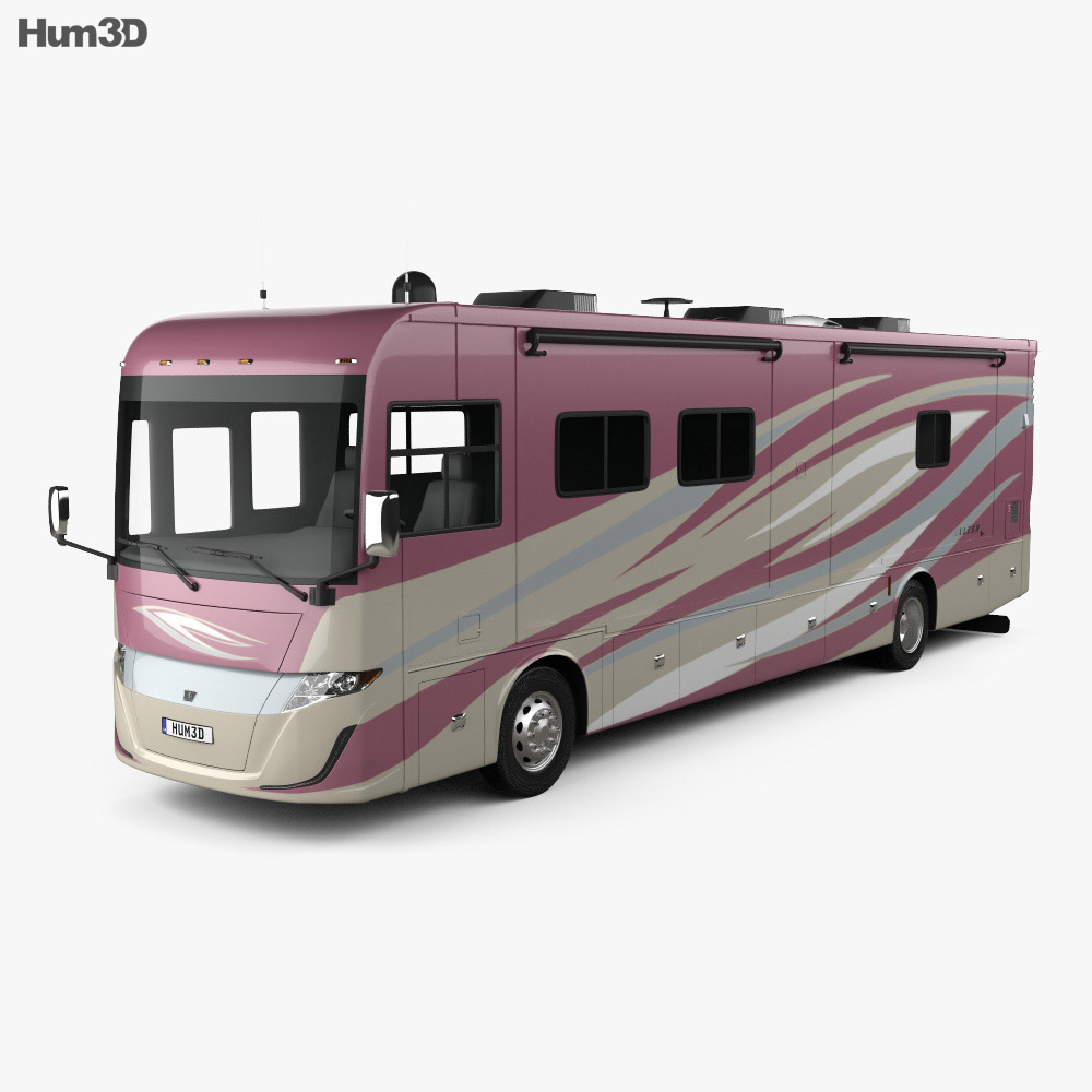 Tiffin Allegro Autobús 2017 Modelo 3D