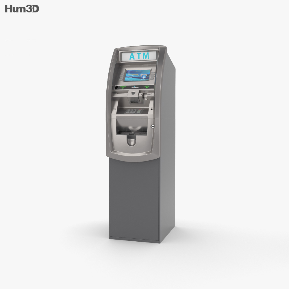 ATM Machine 3d model
