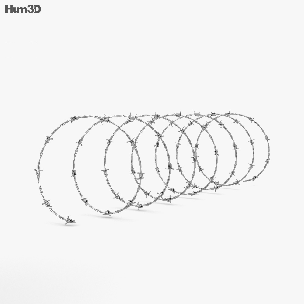 Barbed Wire 3d model