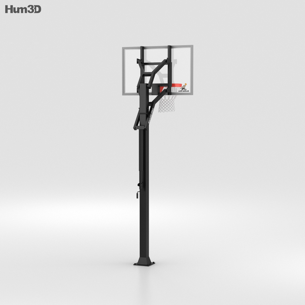 Basketball Hoop PBR 3D Model - 3D Models World
