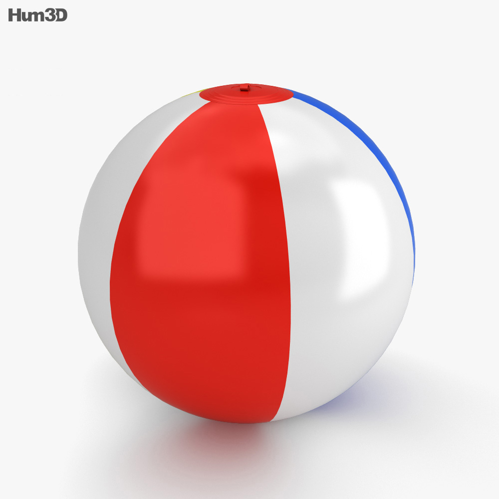 Pallone da spiaggia Modello 3D