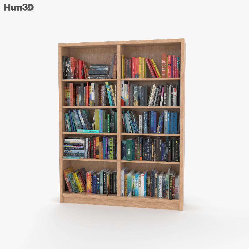 Bookshelf 3d model