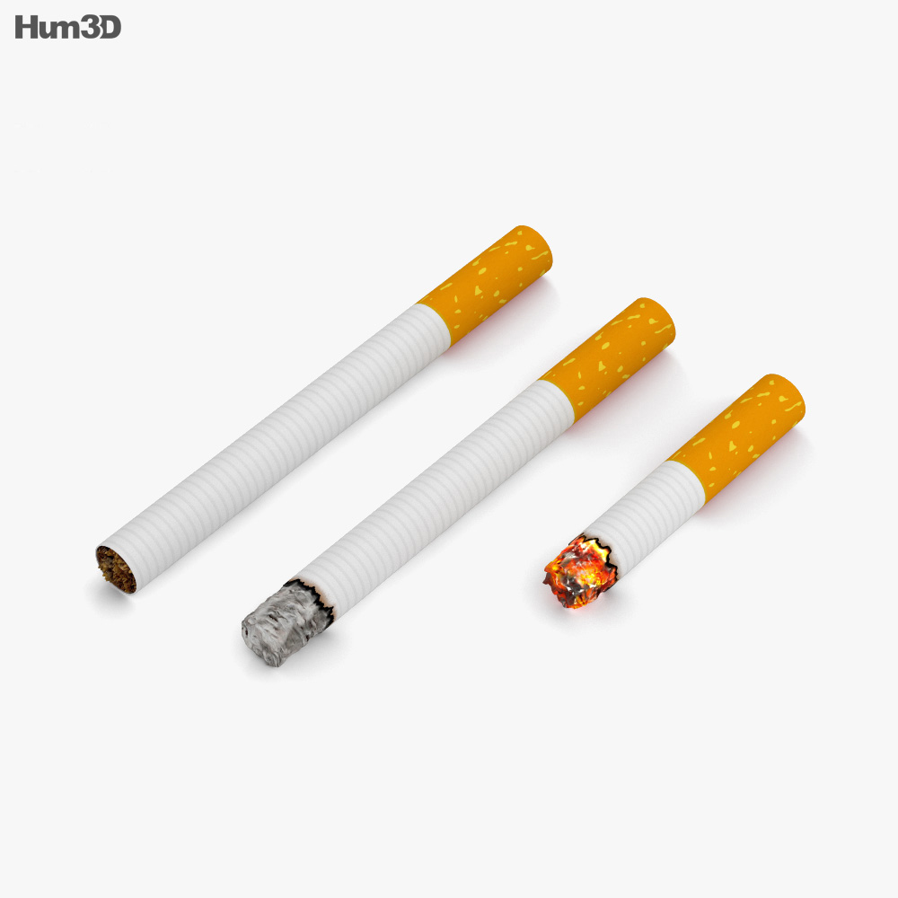 Cigarettes 3d model