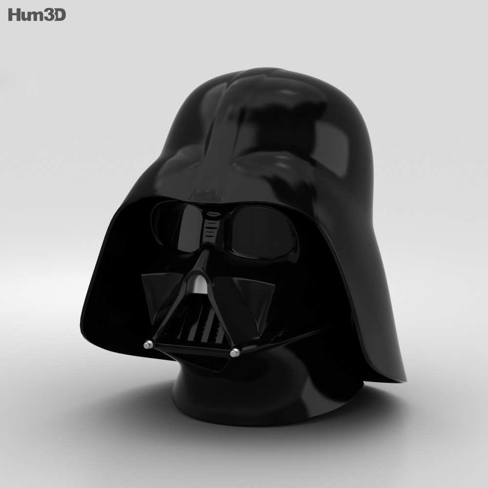 Darth Vader Casque Modèle 3d