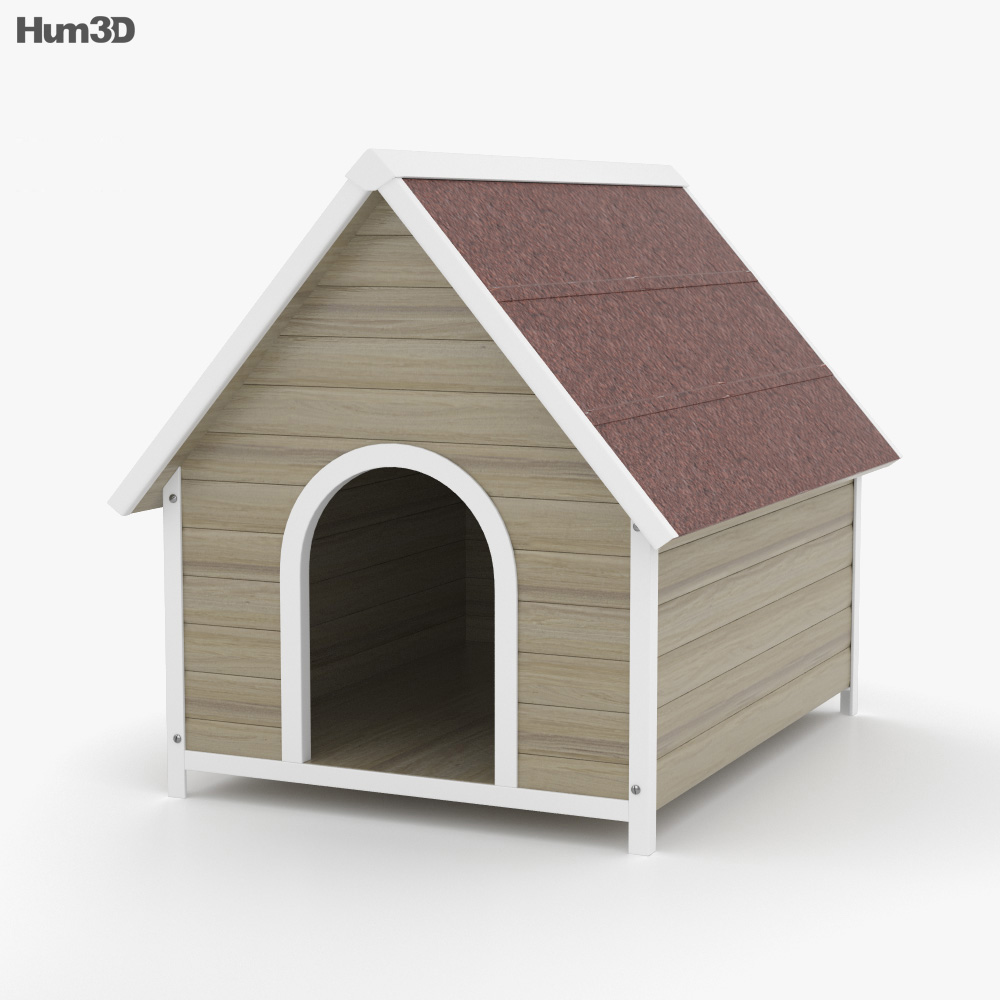 犬小屋 3Dモデル